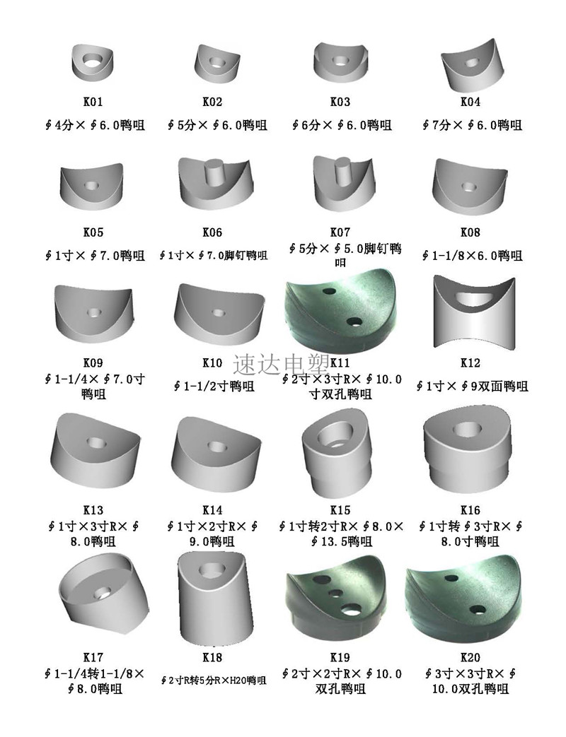 鴨嘴墊片|鴨咀襯墊|凹凸管墊尺寸圖紙
